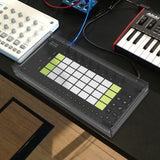 Geekria Audio Sampler Transparent Acrylic Protective Case, Magnetic Dust Cover, Compatible with Ableton Move (transparent)
