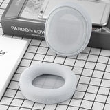 Geekria Comfort Mesh Fabric Replacement Ear Pads Compatible with SteelSeries Arctis 1/3/5/7/7+/7P/7P+/7X/7X+/9/9X, Arctis Pro/Prime Headphones, Repair Parts (Light Grey)