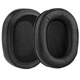 Geekria QuickFit Replacement Ear Pads for Sony Turtle Beach Skullcandy and Other Mid-Sized Over-Ear Headphones Ear Cushions, Headset Earpads, Ear Cups Cover Repair Parts (Black)