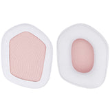 Geekria QuickFit Replacement Ear Pads for Logitech G733, G535, G335 Headphones Ear Cushions, Repair Parts (Grey+Pink)