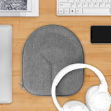 Geekria Shield Headphones Case Compatible with JBL TUNE 770NC, TUNE 760NC, TUNE 750NC, TUNE 720BT, Live 770NC Case, Replacement Hard Shell Travel Carrying Bag with Cable Storage (Grey)