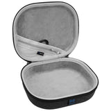 Geekria Shield Headphones Case Compatible with Bose QC Ultra/45 II/35 II Gaming Headset, Replacement Hard Shell Travel Carrying Bag with Cable Storage (Dark Grey)