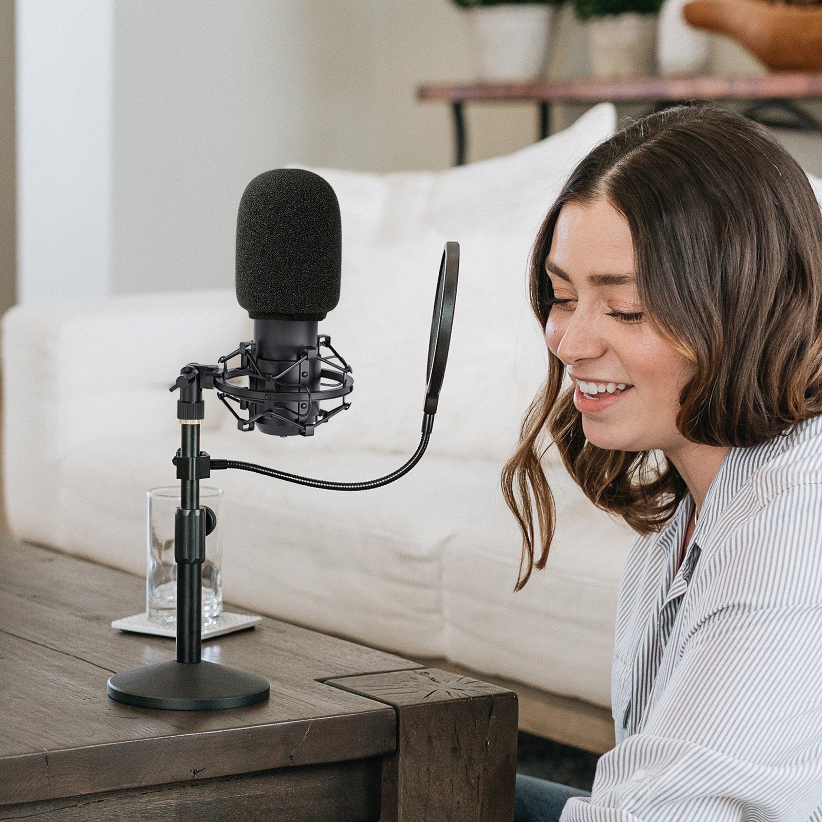 Buy Geekria For Creators USB-A To Mini-USB Microphone Cable 10 Ft / 300 CM, Compatible With Logitech For Creators Blue Yeti Yeti Pro Snowball Ice Mic