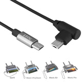 Geekria Short Micro-USB Charger Cable Compatible with DJI Spark Mavic, Raspberry Pi Zero, PS5/PS4, Owlet, Android Devices, DAC, Micro USB Replacement Power Charging Cord (1 ft / 30 cm)