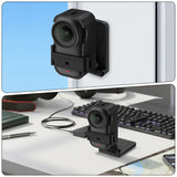 Geekria Magnetic Mount Stand Compatible with DJI Osmo Nano Action Camera, Desktop Stabilizer Mounts, Adjustable Handle, Suitable for Desk, Outdoor, Car Shoot (Black)