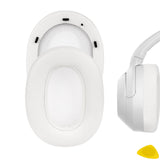 Geekria Quickfit Replacement Ear Pads Compatible with Sony ULT WEAR, WH-ULT900N Headphones Ear Cushions, Repair Parts (White)