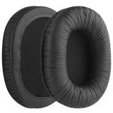 Geekria QuickFit Replacement Ear Pads for Audio-Technica ATH-M40fs ATH-D40fs ATH-M66 Headphones Ear Cushions, Headset Earpads, Ear Cups Cover Repair Parts (Black)