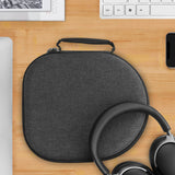 Geekria Shield Headphones Case Compatible with Bose QuietComfort45, QuietComfort35IIGaming, QuietComfort-35II Case, Replacement Hard Shell Travel Carrying Bag with Cable Storage (Dark Grey)
