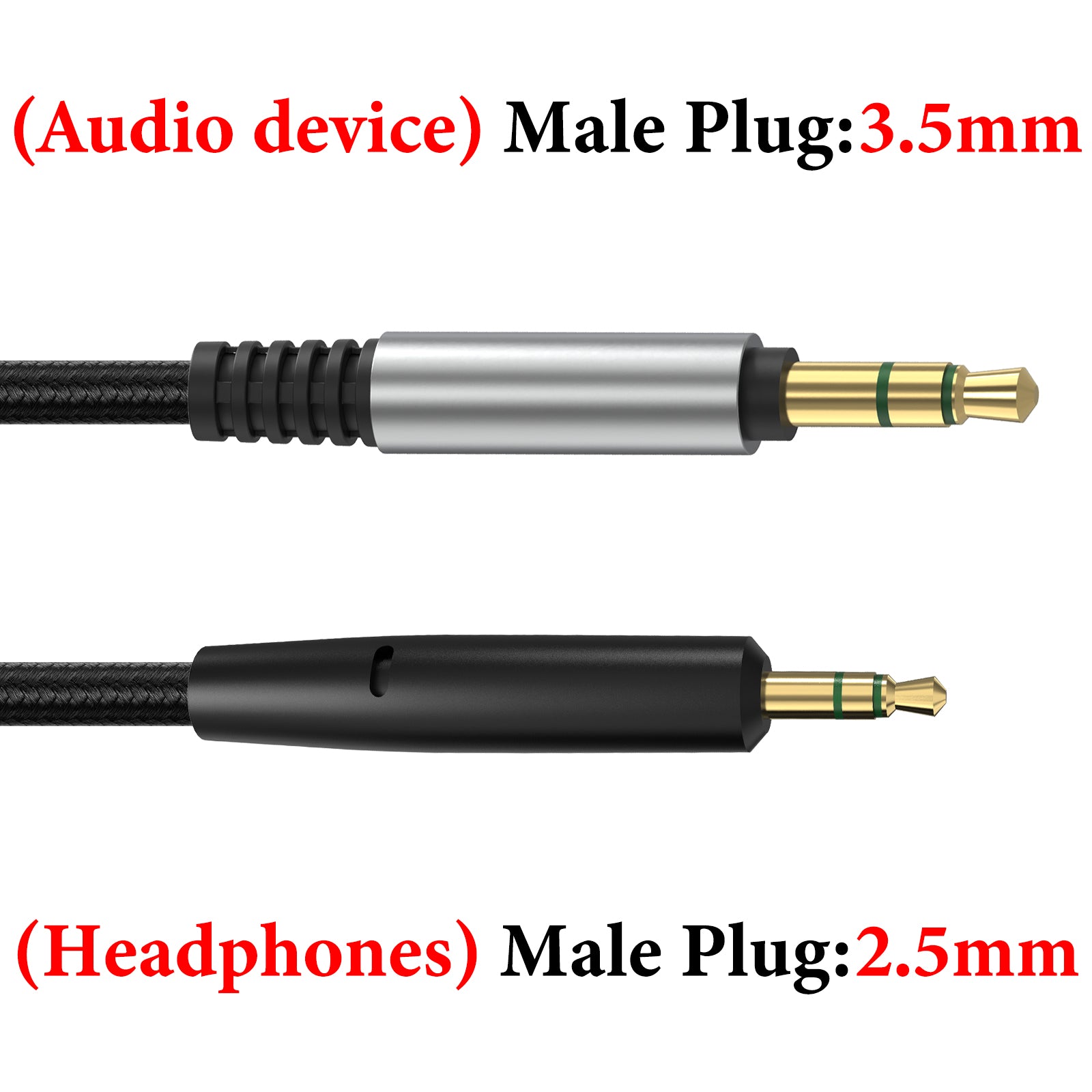 Câble Audio De Remplacement Pour Casque Bose - Cordon Fil 3,5 Mm à 2,5 - 10