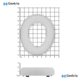Geekria Replacement Ear Pads for Beyerdynamic AVENTHO 300 Headphones Ear Cushions, Repair Parts (White)