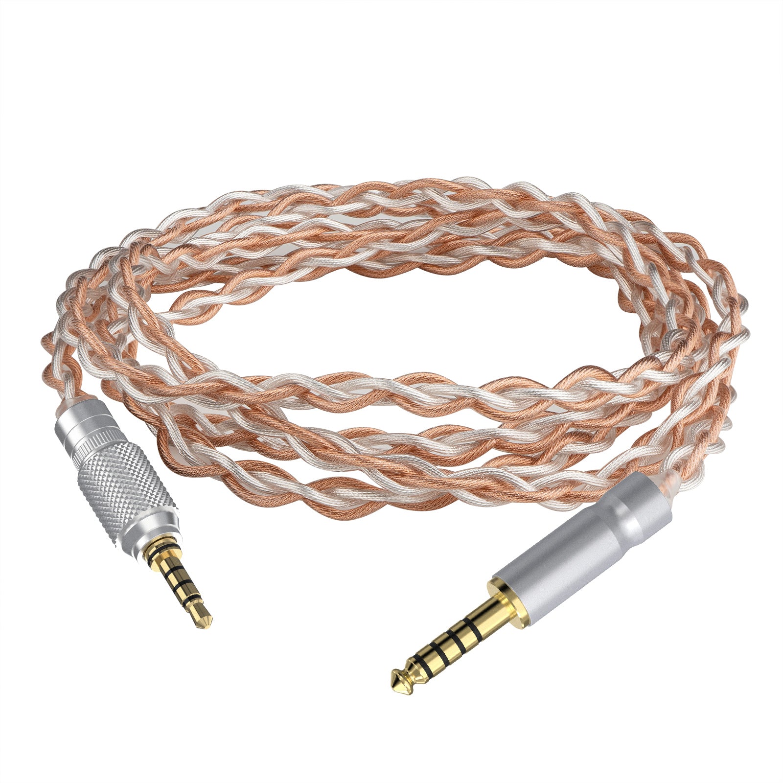 Geekria Apollo Silver-Plated Upgrade 4.4mm to 3.5mm Audio Cable Compat