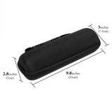 Geekria Shield Speaker Case Compatible with JBL Flip 7 / 6 / 5 / 4 / 3 Cover, Replacement Travel Hard Shell Portable Speaker Protective Carrying Bag with Cable Storage, Shockproof
