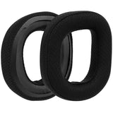 Geekria Comfort Mesh Fabric Replacement Ear Pads Compatible With Turtle Beach Stealth 700 Gen 3 Headphones, Ear Cushions (Black)