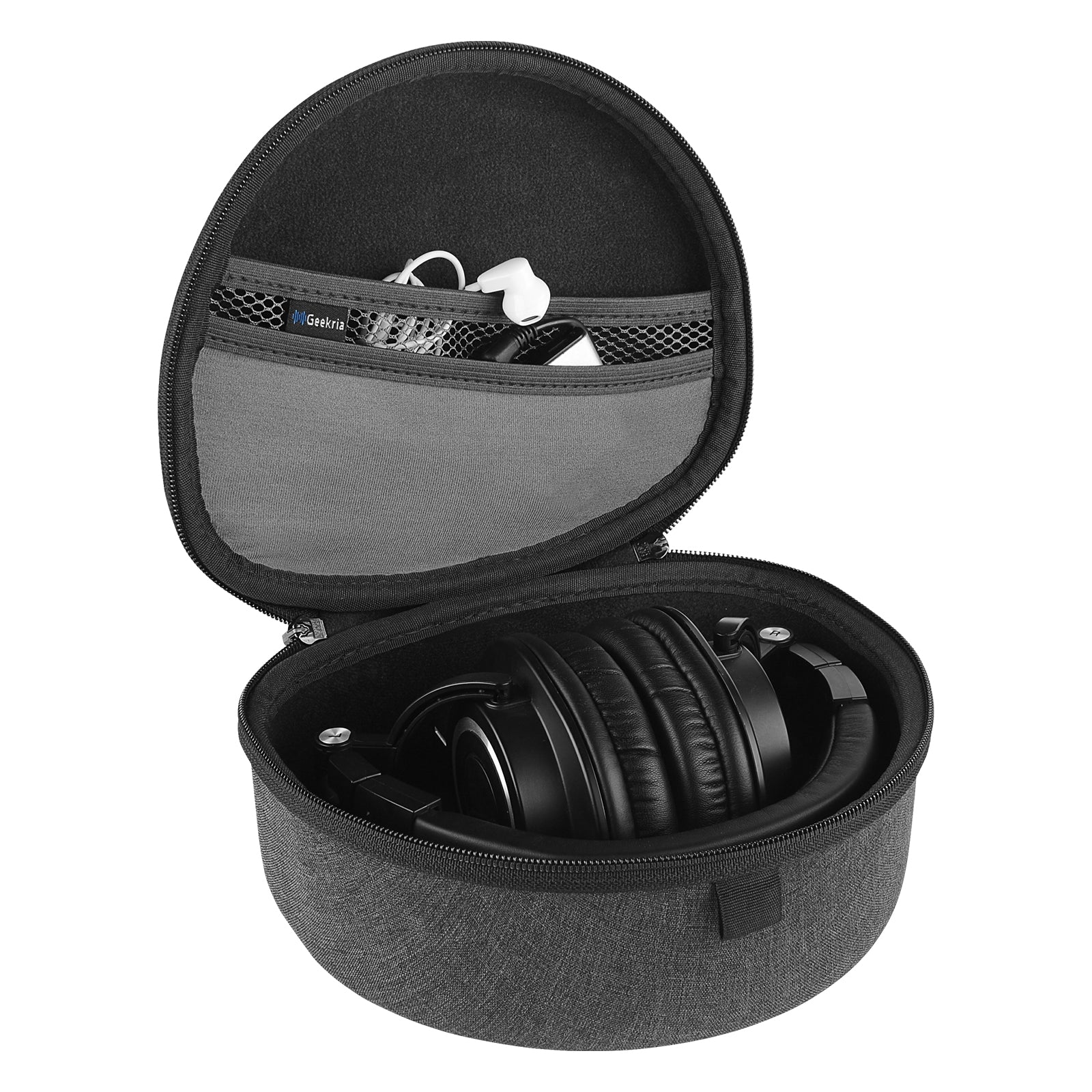 Geekria Shield Headphones Case Compatible with Audio-Technica ATH-M50X