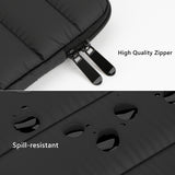 Geekria NOVA Headphone Puffy Pouch Compatible with Sony WH-1000XM5, Logitech G PRO X 2, Apple AirPods Max, Soft Shell Replacement Protective Travel Carrying Bag with Edge Protection (Black)