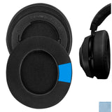 Geekria Sport Cooling-Gel Replacement Ear Pads for Razer Kraken Pro V2, Kraken 7.1 V2, Stormtrooper / Pewdiepie Edition Headphones Ear Cushions, Ear Cups Cover Repair Parts (Black)