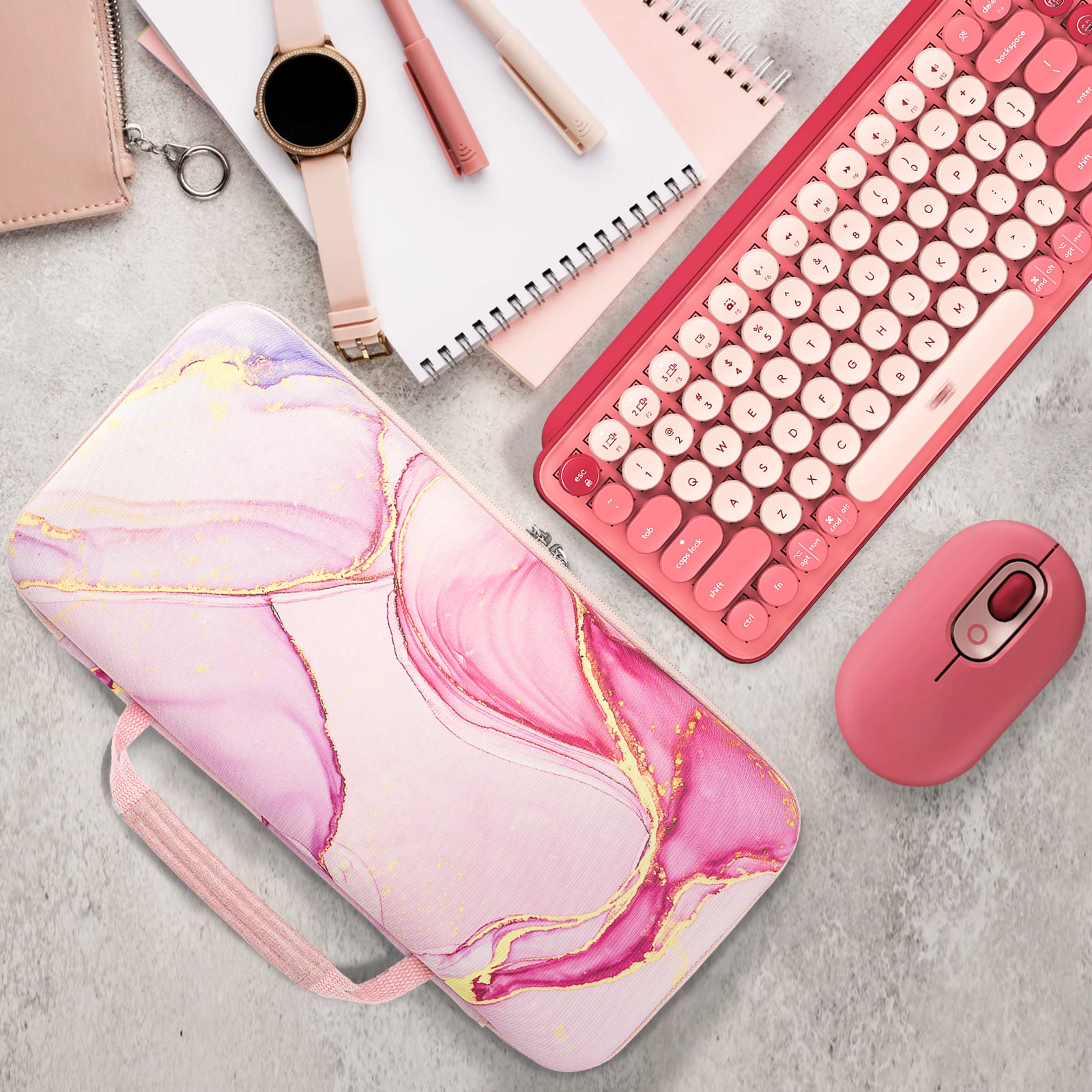 Geekria Keyboard Dust Cover For 75% Compact Keyboards - Frosted Acrylic Protection For Logitech MX Mechanical & Keychron K2
