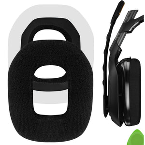 Geekria Comfort Velour Replacement Ear Pads for Astro A40 TR A50 Headphones Ear Cushions, Headset Earpads, Ear Cups Cover Repair Parts (Black)