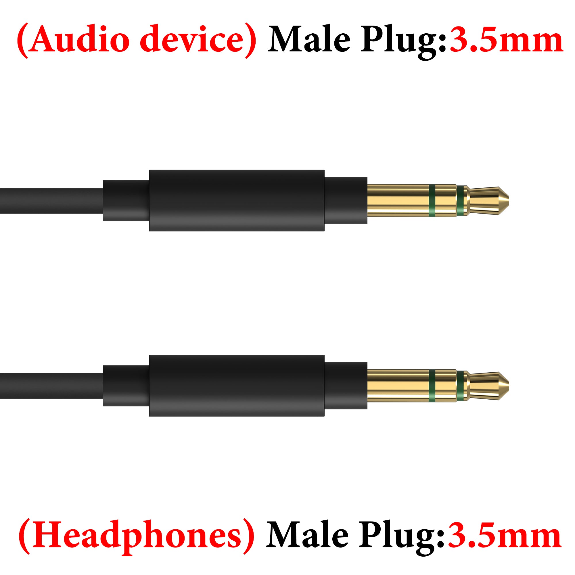Replacement Audio Cable With Mic For Skullcandy Headphones | 3.5mm To 3.5mm, 4ft Cord, Compatible With Hesh Evo, Venue, Riff 2 & More