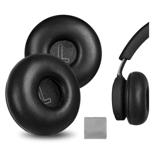 Geekria Elite Sheepskin Replacement Ear Pads for Bang & Olufsen Beoplay H8i Headphones Ear Cushions, Headset Earpads, Ear Cups Cover Repair Parts (Black)