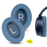 Geekria QuickFit Replacement Ear Pads for Bose New QuietComfort QC45, QC35, QC35II, QC25, QC15, QC2, AE 2/2i/2w, SoundTrue, SoundLink AE 2 Headphones Ear Cushions(Blue Dusk)