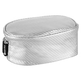Geekria Headphones Pouch Compatible with Sennheiser, JBL, Skullcandy, Soundcore, Bose Headphones Case, Replacement Protective Travel Carrying Bag with Cable Storage (Silver)