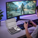 Geekria Two Controllers Travel Carrying Bag Compatible with Sony PS5/PS4, Google Stadia with Internal Mesh Pocket Room for Cable Cord and Accessories