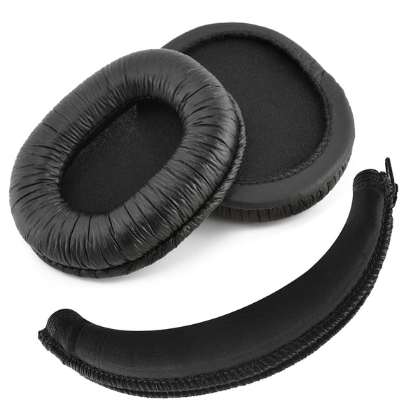 Geekria Earpad Headband Compatible with SONY MDR-7506, MDR-V6, MDR-C