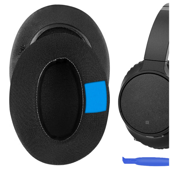 Geekria PRO Extra Thick Cooling Gel Replacement Ear Pads Compatible with Sony WH-CH700N, WH-CH710N, WH-CH720N Headphones, Ear Cushions (Black)