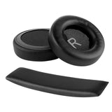 Geekria Earpad + Headband Compatible with AKG K845BT, K845, K545, Headphone Replacement Ear Pad + Headband Pad / Ear Cushion + Headband Cushion / Repair Parts Suit (Black)