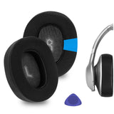 Geekria Sport Cooling Gel Replacement Ear Pads for JBL Everest 710BT, Everest 710 Headphones Ear Cushions, Repair Parts (Black)