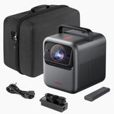 Geekria Hard Shell Travel Case Compatible with Nebula X1, Outdoor 4K Laser Projector Carrying Bag (Dark Grey)
