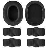 Geekria QuickFit Headphones Ear Pads Kit for Glasses, Compatible with Audio-Technica ATH M50X, M50XBT, M50xBT2 M50, M40X, M30, M20 Headset Ear Cushion with Pressure Relief Pads, Ear Cups Cover