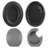 Geekria QuickFit Replacement Ear Pads for Sony WH-1000XM4 Wireless Headphones Ear Cushions, Headset Earpads, Ear Cups Cover Repair Parts (Black)