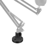 Geekria for Creators Microphone Table Flange Mount Adapter, Metal Table Mount Clamp with Adjustable Interface Aperture Compatible with TONOR T20, Aokeo AK-35, InnoGear Microphone Arm