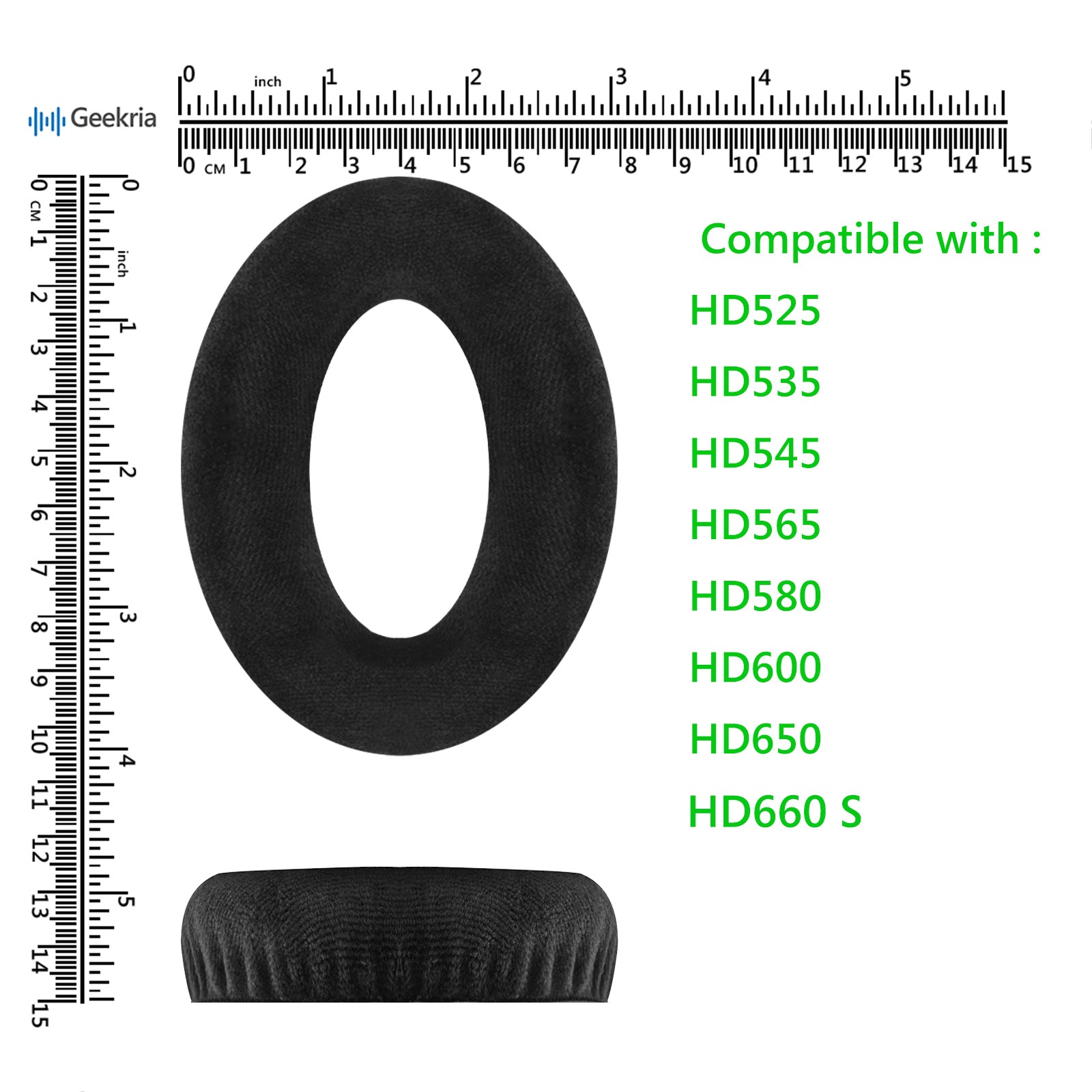 Replacement Earpads for Sennheiser HD600, HD650, HD660S, HD525