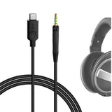 Geekria Audio Cable Compatible with Sennheiser HD 620S/599/599SE/ 598/598SE/560S/ 400PRO/579/569/ 550/505 Headphones, USB-C to 2.5mm Replacement Stereo Cord (5.6ft/1.7m)