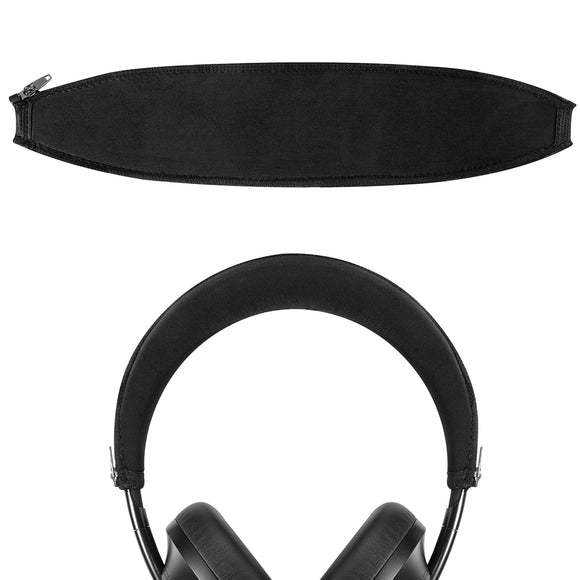 Geekria Flex Fabric Headband Cover Compatible with Bose 700 UC, 700, NCH 700, NC 700 Noise Cancelling Headphones, Head Cushion Pad Protector, Replacement Repair Part, Sweat Cover (Black)