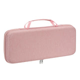 Geekria Keyboard Carrying Case, Hard Shell Protective Travel Bag, Compatible with Logitech MK470, Logitech K585, Logitech K580, Logitech MK470 Slim Wireless Keyboard and Mouse Combo (Pink)