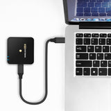 Geekria for Creators USB C to USB C Microphone Cable 8 inch / 20 CM, Compatible with Rode VideoMic GO II, Wireless GO II, DJI Mic, Mic 2 Mic Cord (Black)