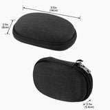 Geekria Mouse Hard Shell Case Compatible with Apple Magic Mouse Travel Carrying Bag (Dark Gray)