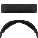 Geekria Sheepskin Headband Pad Compatible with Sennheiser HD800, HD800S, HD820, HD8XX Headphones, Replacement Band Repair Part (Black)