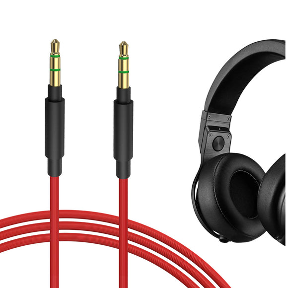 Geekria Audio Cable Compatible with Beats Studio Pro, Studio 3, Studio 2, Studio 1, Solo3.0, Solo2.0, Solo1.0, Executive, Mixr, Pro Cable, 3.5mm Aux Replacement Stereo Cord (4 ft/1.2 m)