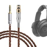 Geekria Apollo Copper Upgrade Cable Compatible with Sennheiser HD 490 PRO Plus/ HD 480 PRO Plus Headphones, 4.4mm Balanced to 4-Pin XLR Audio Cable, HiFi Replacement Cord (5.9ft / 1.8m)
