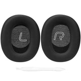 Geekria QuicFit Replacement Ear Pads for Edifier W860NB Pro Headphones (Not Compatible with Edifier W860NB Gen1), Repair Parts (Black)
