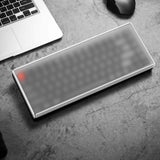 Geekria Keyboard Dust Cover, Keypads Cover for 75% Compact 84 Key Keyboard, Compatible with Keychron K2, Logitech POP Keys Mechanical, Logitech MX Mechanical Mini Keyboard (Frosted Acrylic)