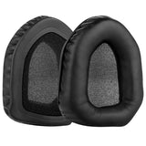 Geekria QuickFit Protein Leather Replacement Ear Pads for Logitech UE4500 Headphones Ear Cushions, Headset Earpads, Ear Cups Cover Repair Parts (Black)