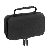 Geekria Webcam Carrying Case Compatible with Logitech MX Brio Ultra HD 4K Streaming Webcam Replacement Hard Shell Travel Carrying Bag with Cable Storage (Dark Grey)
