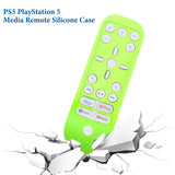 Geekria Glow in Dark Green Silicone Protective Remote Case for PS5, Shock-Absorption Washable, Ergonomic Design Full Body Protector Skin for PS5 Remote Control