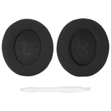 Geekria Sport Cooling-Gel Replacement Ear Pads for Anker Soundcore Life Q45, Space Q45 Headphones Ear Cushions, Headset Earpads, Ear Cups Cover Repair Parts (Black)